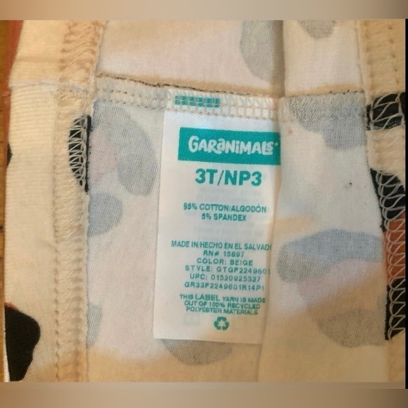 New Garanimals 3 Pack Leggings Set - Picture 4 of 4